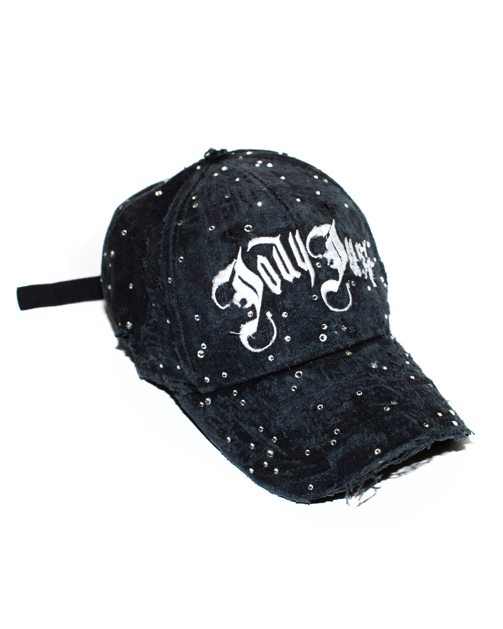 Swarovski Thrashed Cap – Jody Just