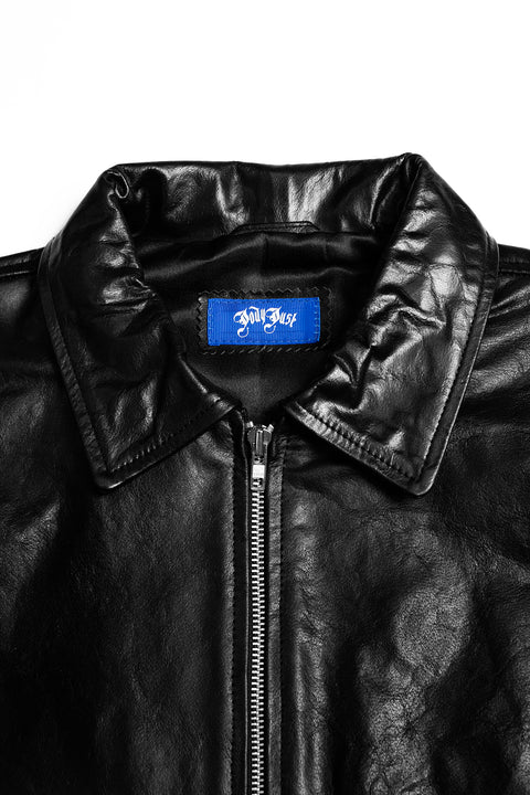 Classic Leather Trucker Jacket