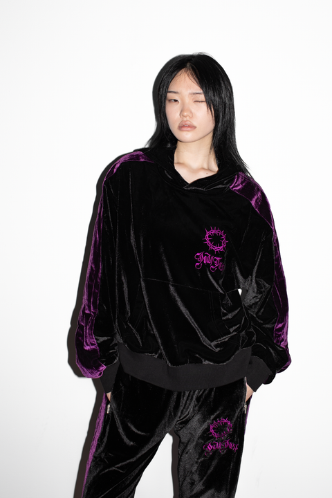 Dirty Sprite Velvet Hoodie