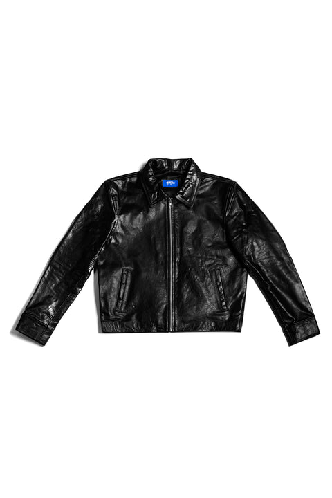 Classic Leather Trucker Jacket